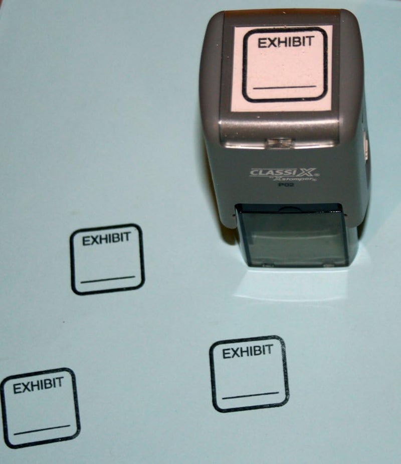 ExhibitindexesÂ® Exhibit Stamp - Image 1